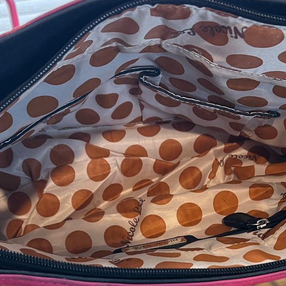 Nicole Lee Structured Satchel NWOT - Picture 6 of 8